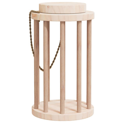 Vidaxl Comedero De Heno Para Conejos Madera Maciza Abeto Ø15x25,5 Cm_4