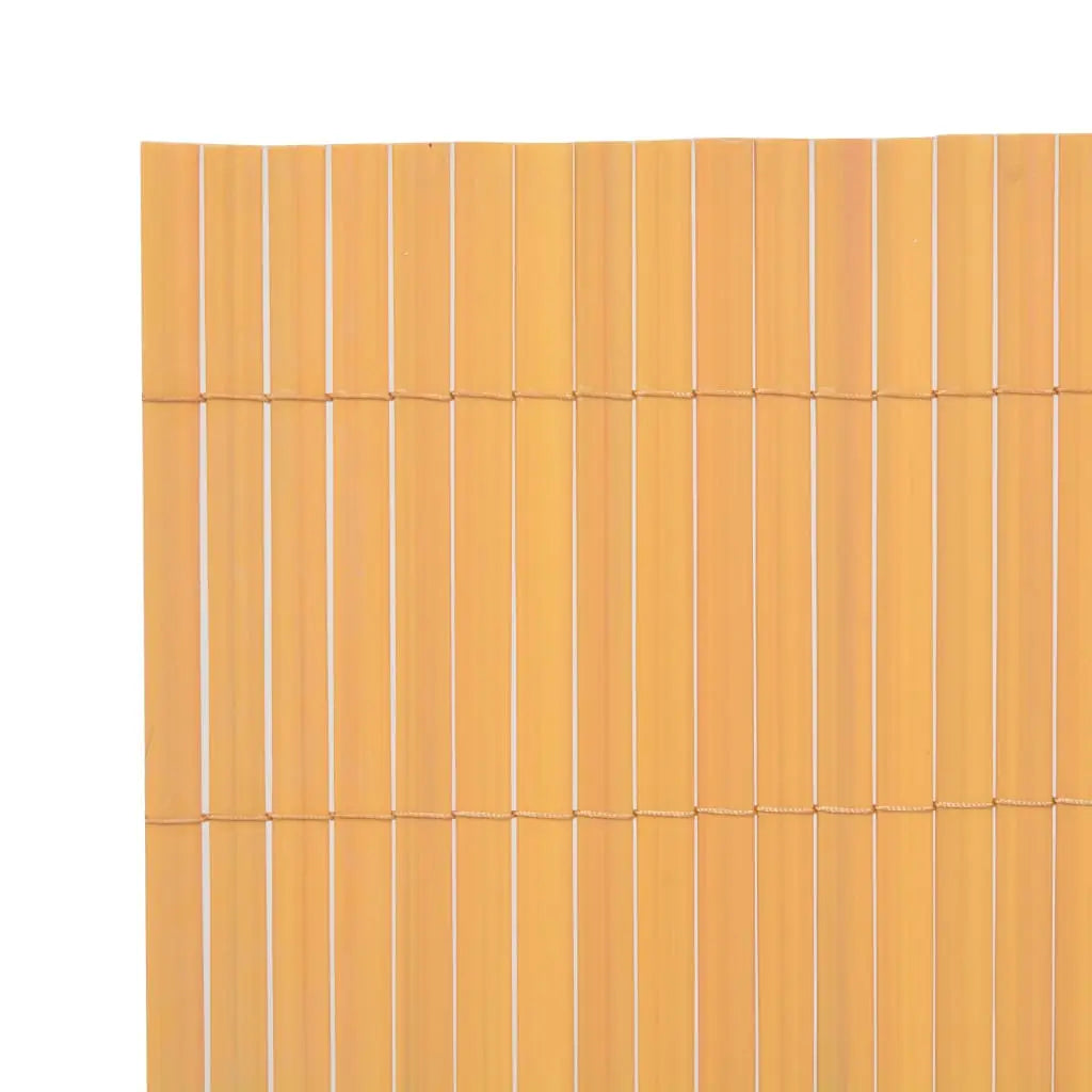 Valla De Jardín De Doble Cara Pvc Amarilla 90x500 Cm / Vetonek_2