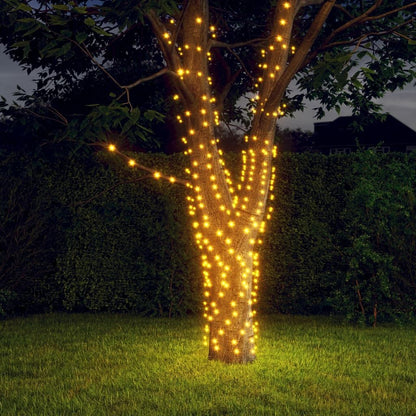Vidaxl Tiras De Luces Solares Led 2 Uds Blanco Cálido_1