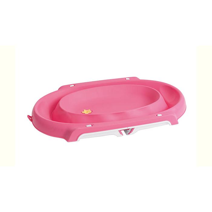 Banheira dobrável compacta rosa Olmitos