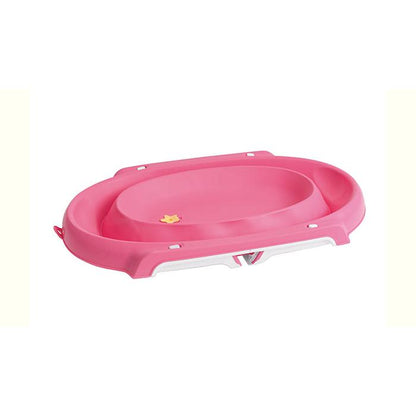 Banheira dobrável compacta rosa Olmitos