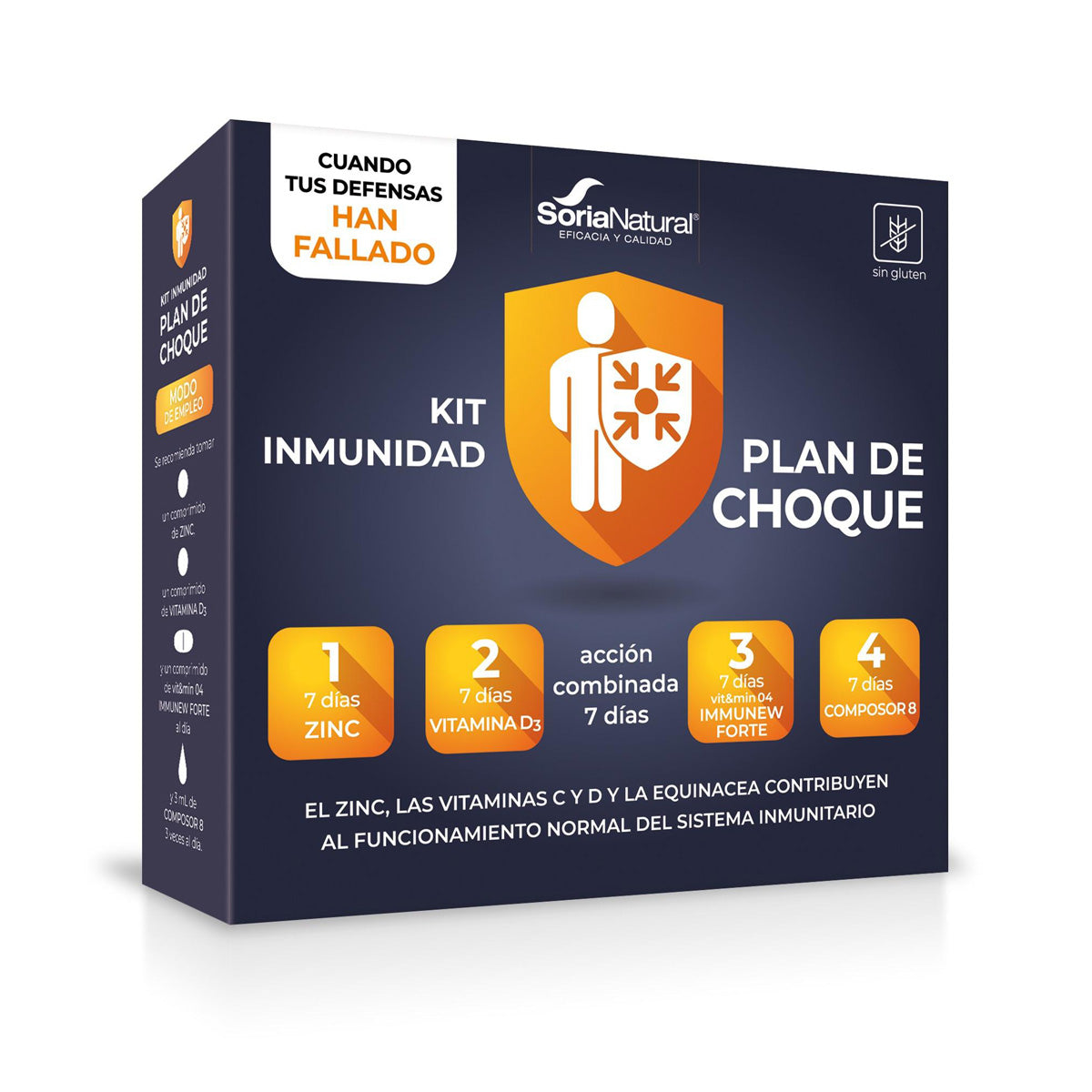 Kit Shock Immune, Soria Natural