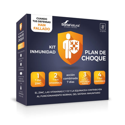 Kit Shock Immune, Soria Natural