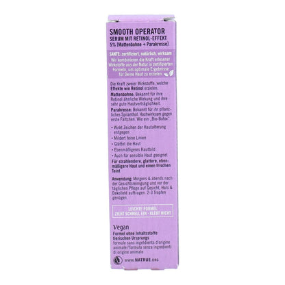 Sérum suavizante com efeito retinol, Sante 30 ml