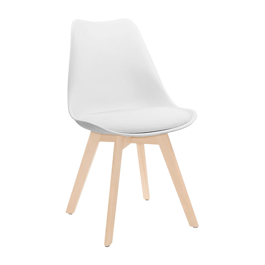 Silla De Comedor Estilo Nórdico Daria 83x55x48cm Thinia Home_0