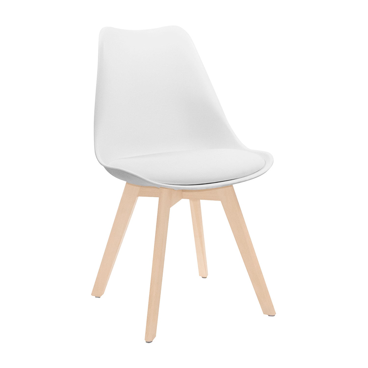 Pack 2 Sillas De Comedor Estilo Nórdico Daria 83x55x48cm Thinia Home_1