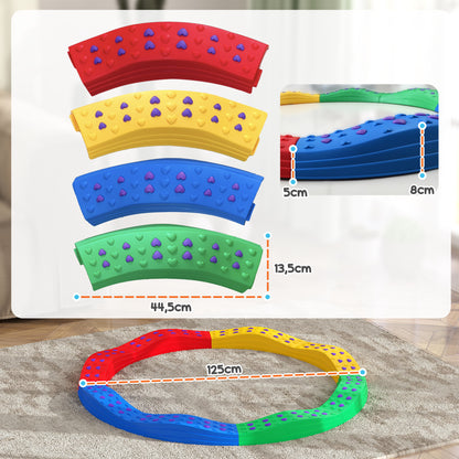 Aiyaplay Vigas De Equilibrio Para Niños De +3 Años De 8 Piezas Multicolor_2
