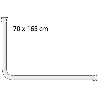 Conjunto de barra de duche de canto