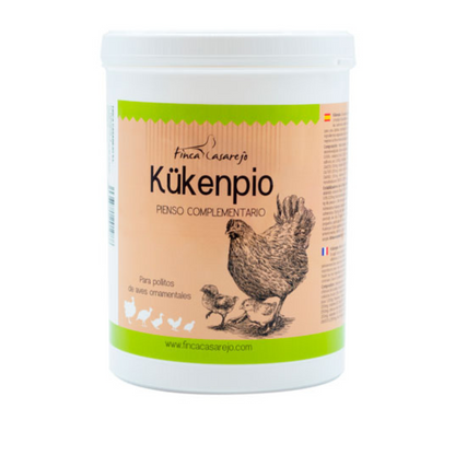 Kükenpio Alimento Complementario Rico En Probióticos Y Oligoelementos -  Para Pollitos De Gallina, Faisanes, ect 550gr_0