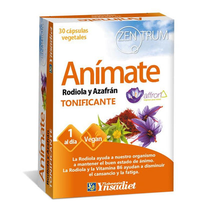 Anime-se Rhodiola e Açafrão 30 Cápsulas Zentrum