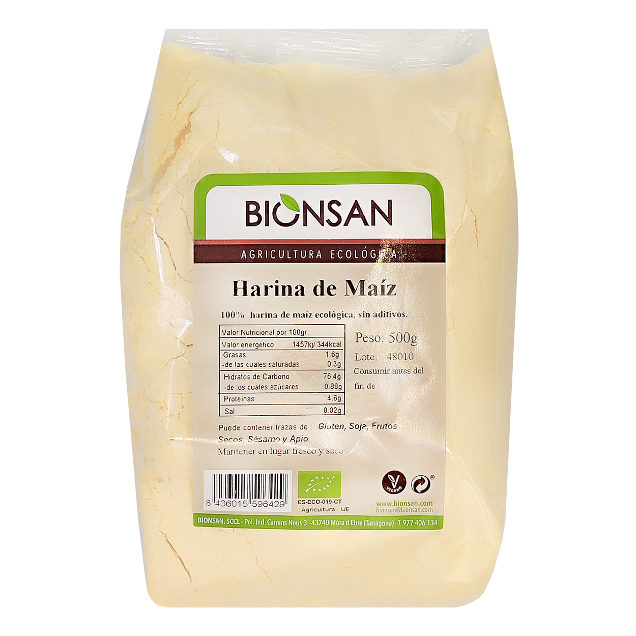 Harina De Maíz Eco Bionsan 500gr_0