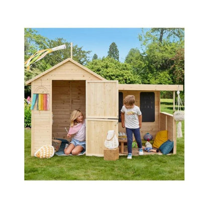 Casa de jogos infantil Sarah Soulet com varanda