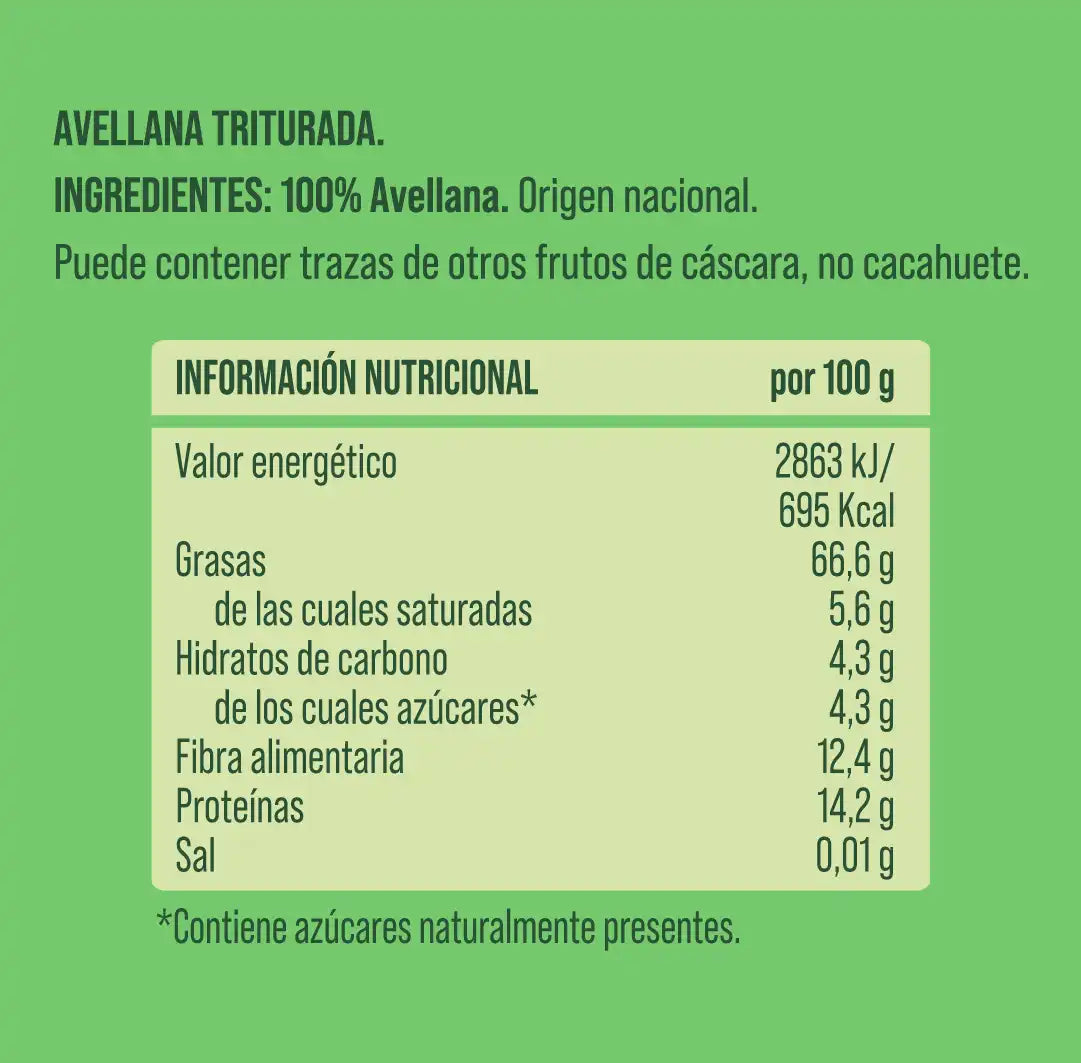 Pack crema 100% avellana nacional 6 uds The Nut Club 1080g_1