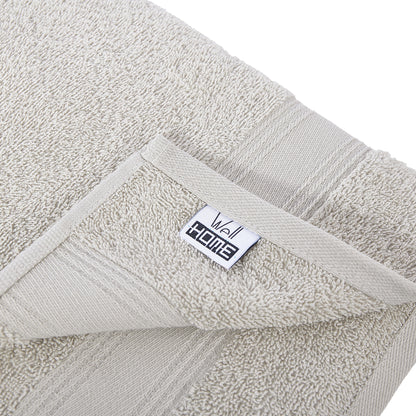 Toalla De Lavabo 100% Algodón Beige 50x90 Cm._3