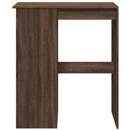 Mesa Alta Con Estantes Madera Marrón Roble 90x47,5x103,5 Cm_2