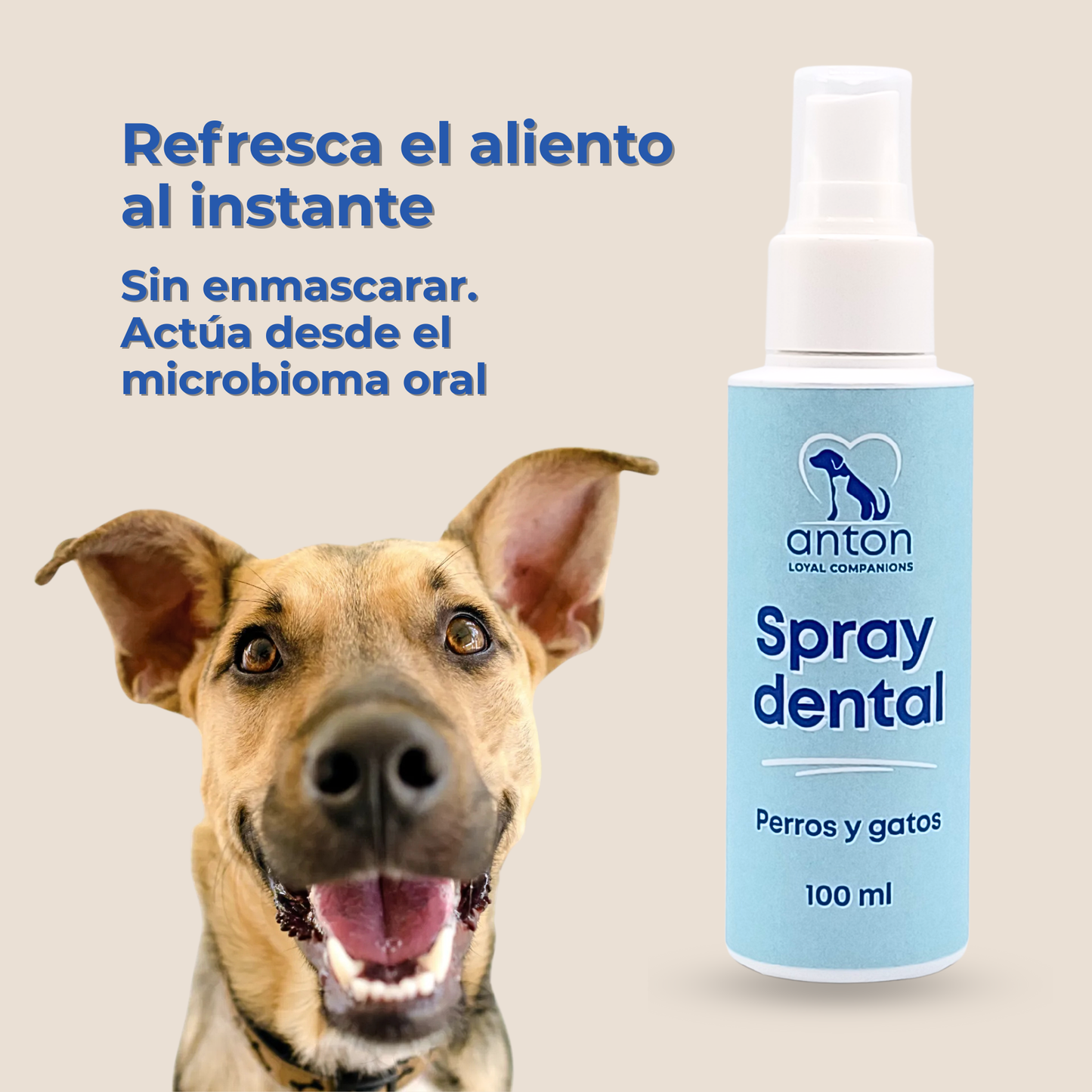 Spray dental natural para perros y gatos – Aliento fresco y limpieza dental 100 ml_1