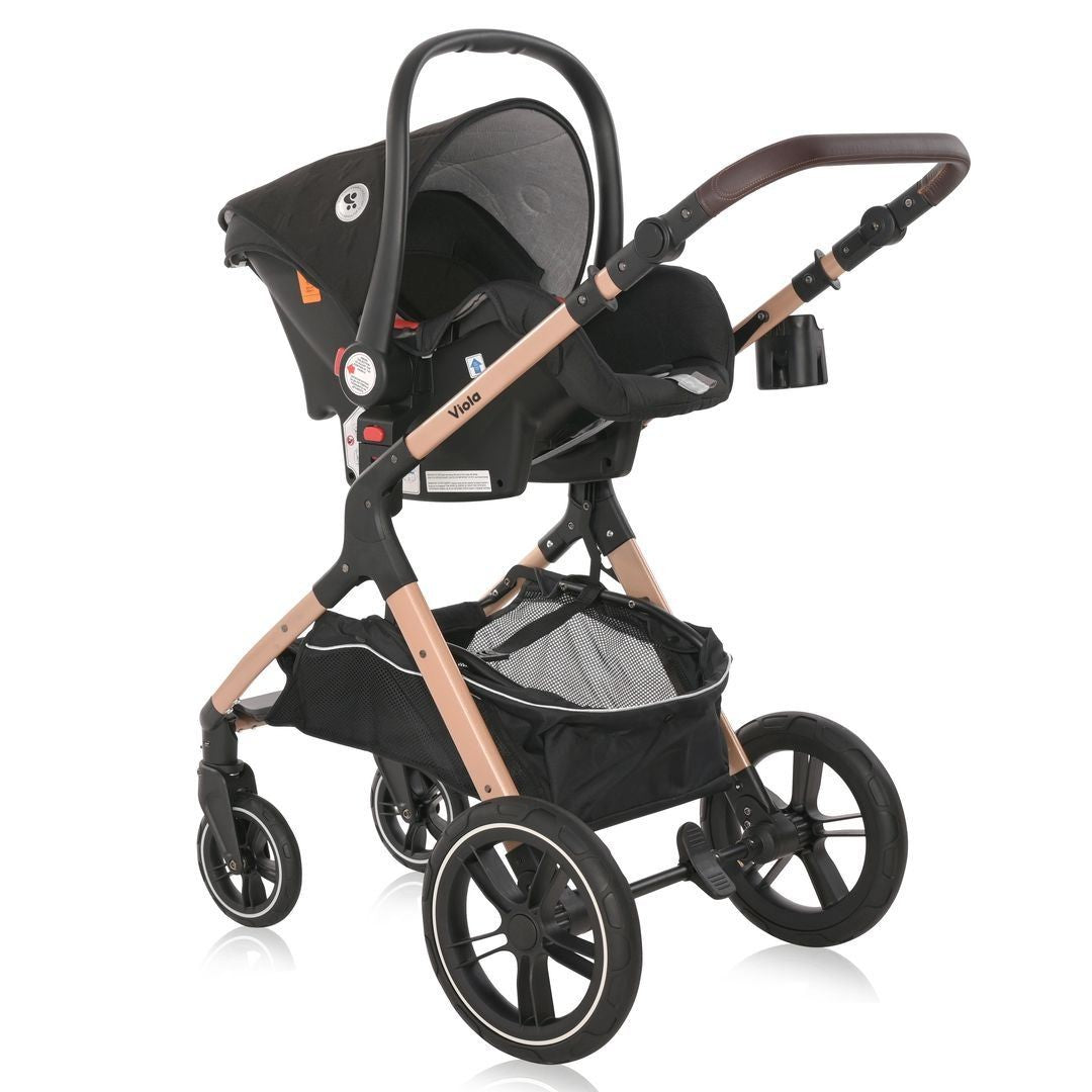 Carrito De Bebé Trío Viola Hasta 22 Kg Pearl Beige_4