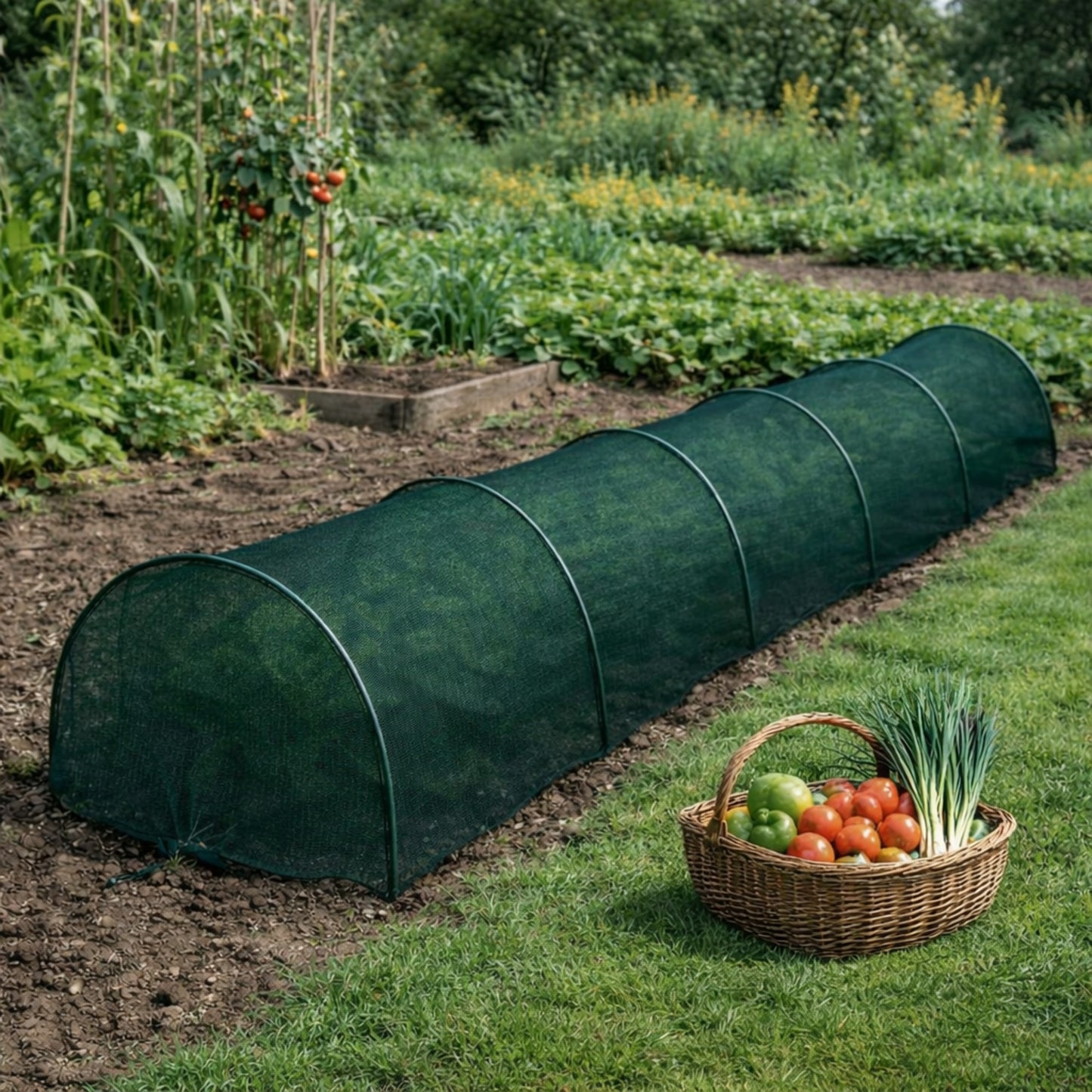 Túnel Invernadero Cultivo 300x45cm Plegable | Protección Otoño-invierno_3