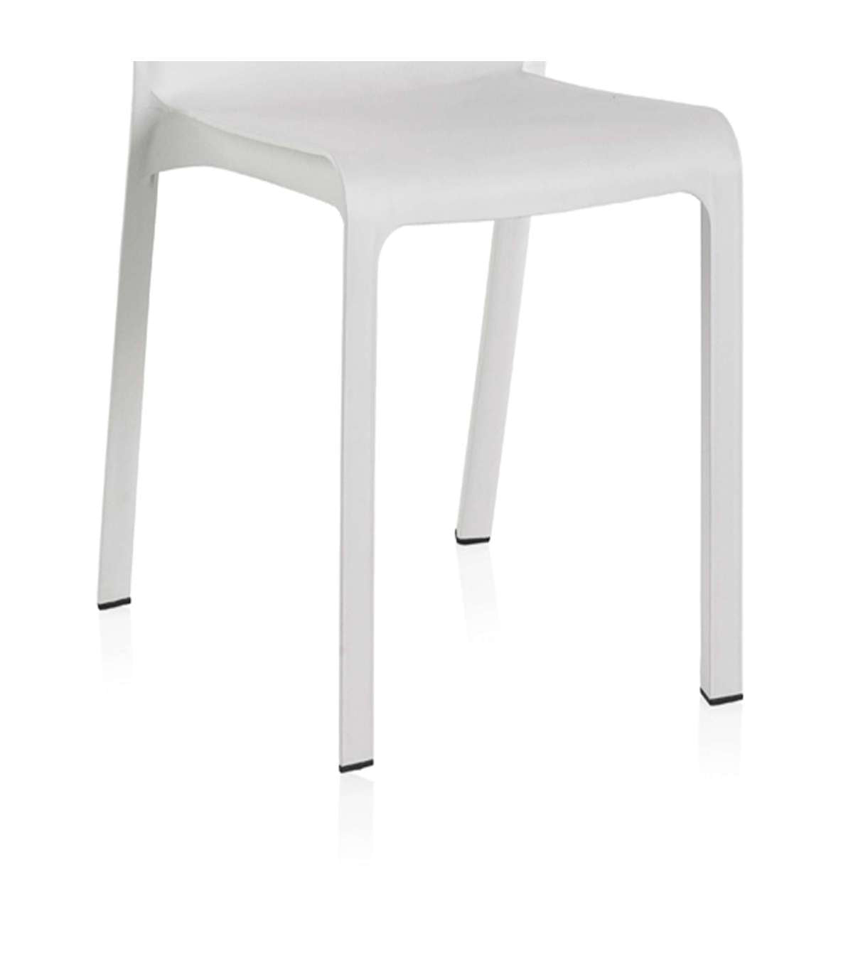 Silla Para Terraza O Jardín Modelo Denver Acabado Blanco._2