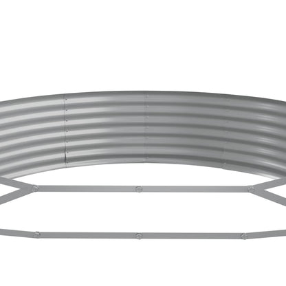 Jardinera Arriate Acero Galvanizado Marrón 373x140x36cm_4