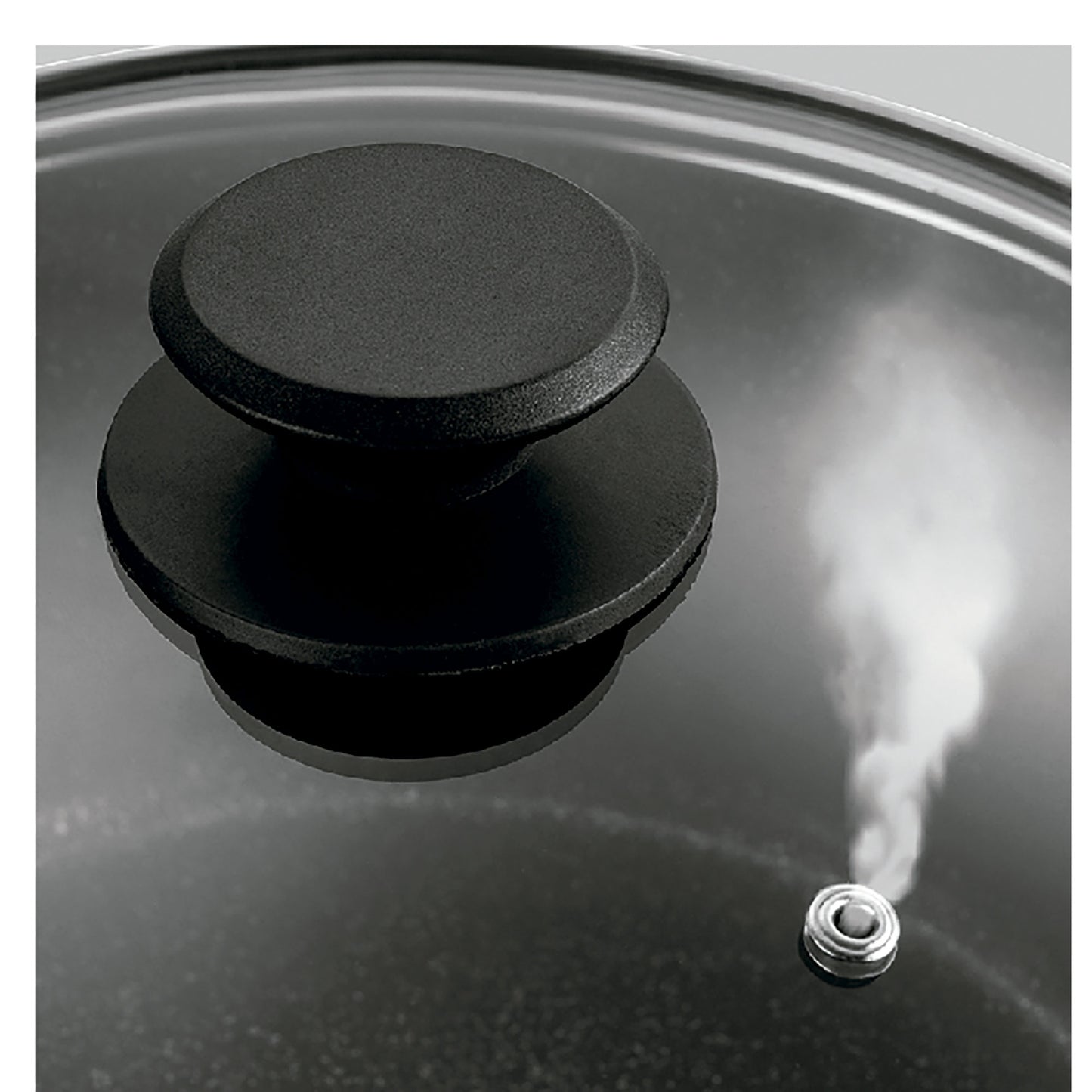 Batería Cocina Inducción 4 Piezas, Antiadherente Sin Pfoa, Aluminio Forjado, Cazuela Sartenes Fagor Vivant 424 Negro_5