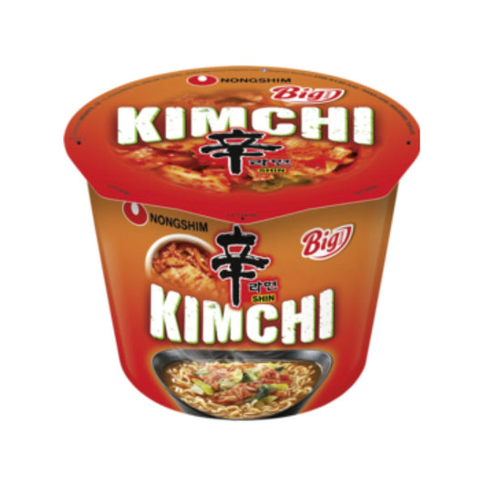 Chávena de massa instantânea, Kimchi Nong Shim Pote grande 112 g