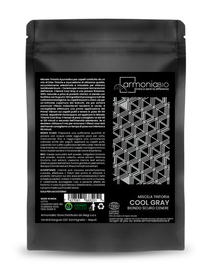 Henna Rubio Ceniza Oscuro Cool Gray Armoniabio 100g_1
