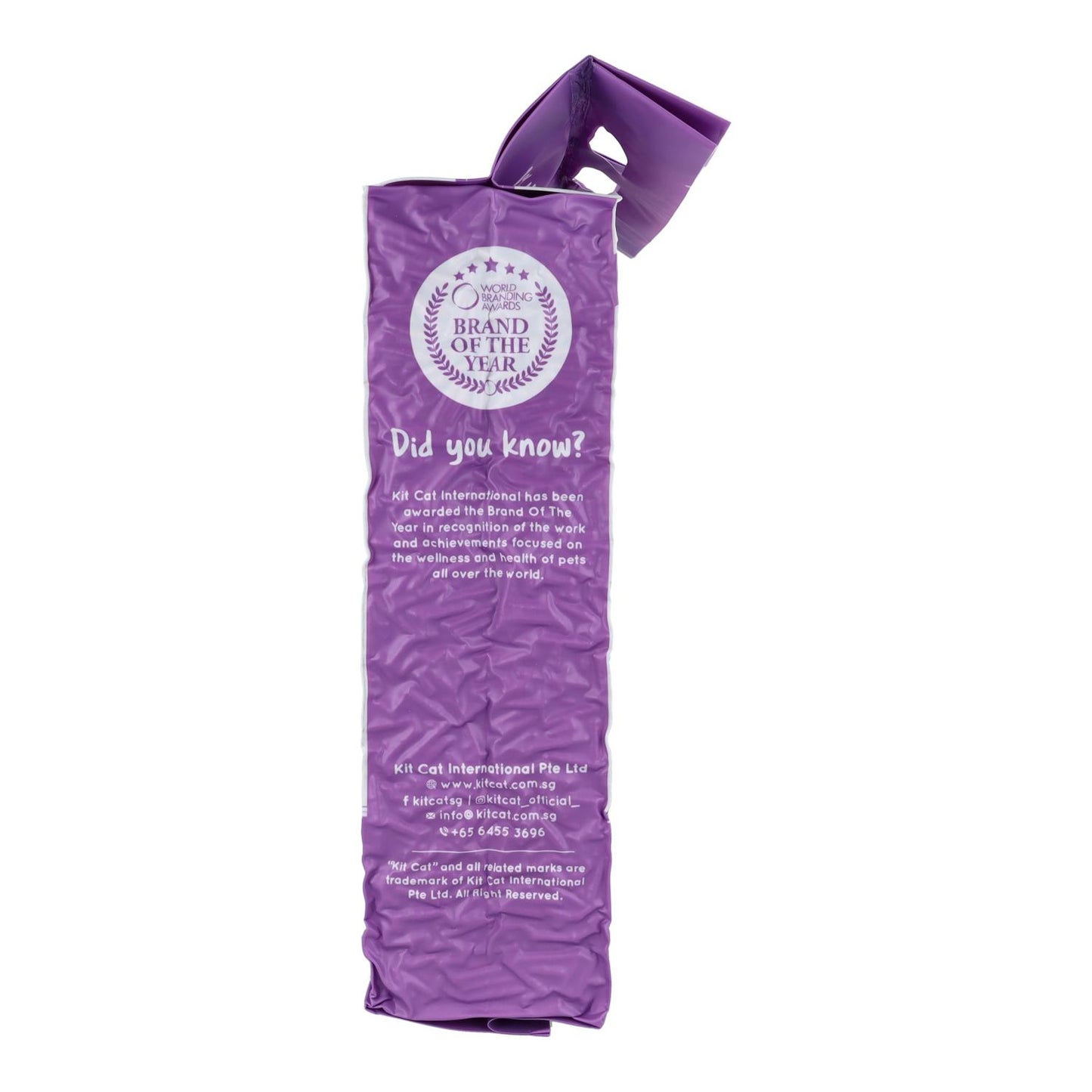 Kit de areia para gatos Eco SoyaClump - Lavanda 7 L