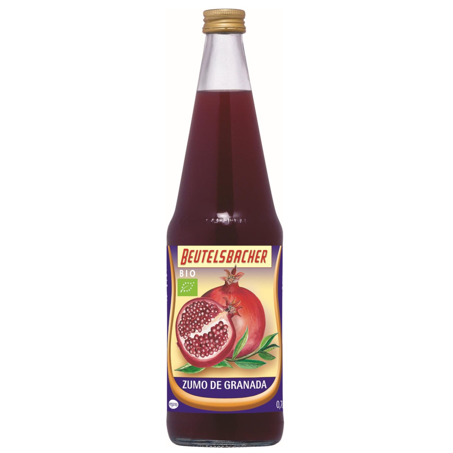 Sumo de romã biológico Beutelsbacher 700ml