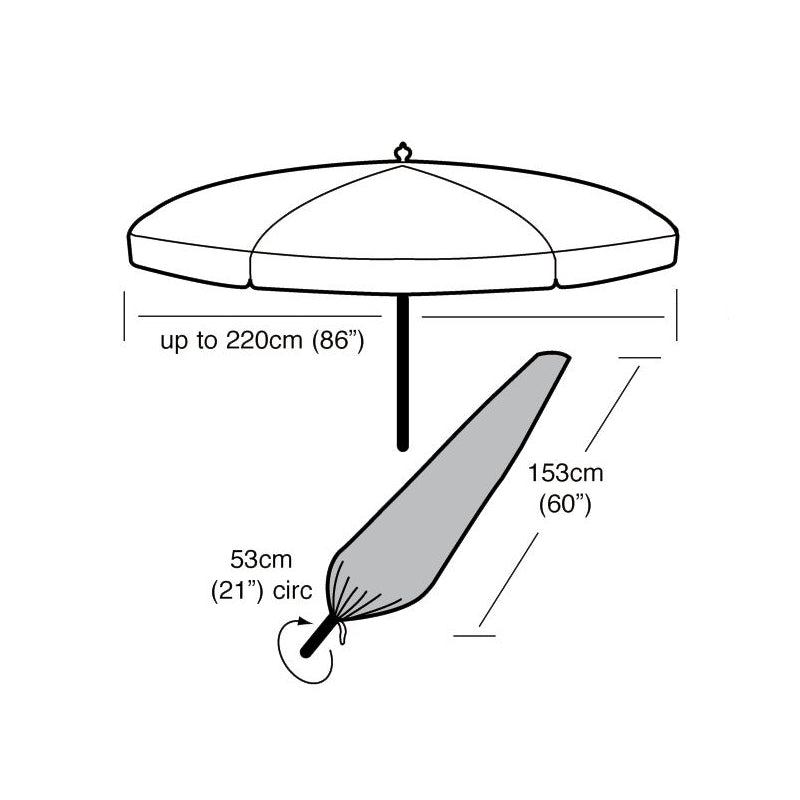Funda Parasol Pequeña Circular Easy-cover_0