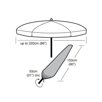 Funda Parasol Pequeña Circular Easy-cover_0