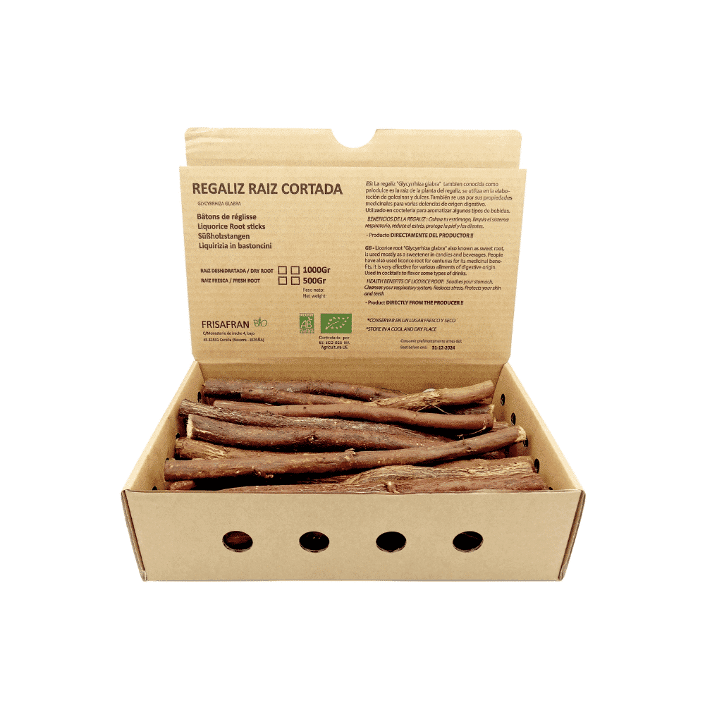 Regaliz De Palo Ecológico Fresco | Frisafran 5 Kg_0