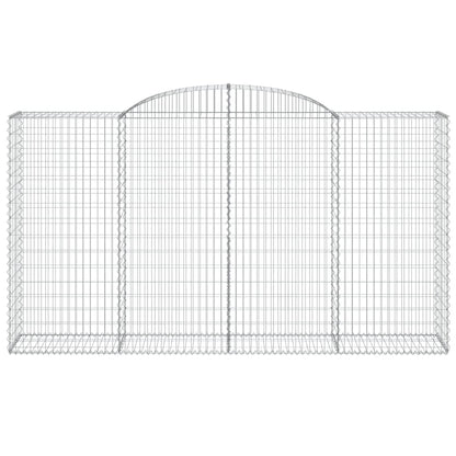 Cestas Gaviones 20 Uds Forma De Arco Hierro 300x50x160/180 Cm_3