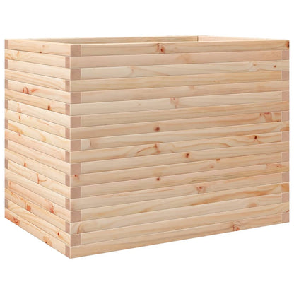 Jardinera Madera Maciza De Pino 90x60x68,5 Cm_0