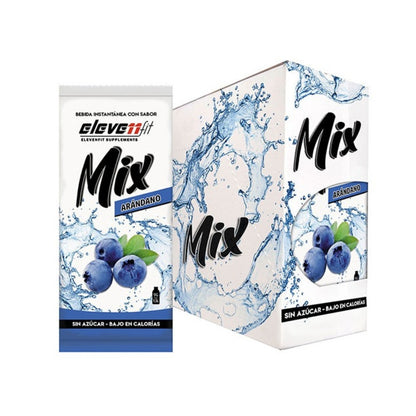 Saborizante Mix Sabor Arandanos 24 Sobres de 9g Eleven Fit_0