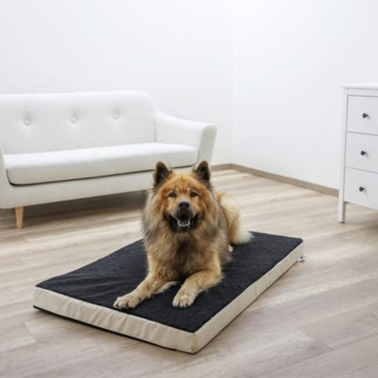 Kerbl Colchón Viscoelástico De Perro 100x60 Beige Y Gris 80327_1