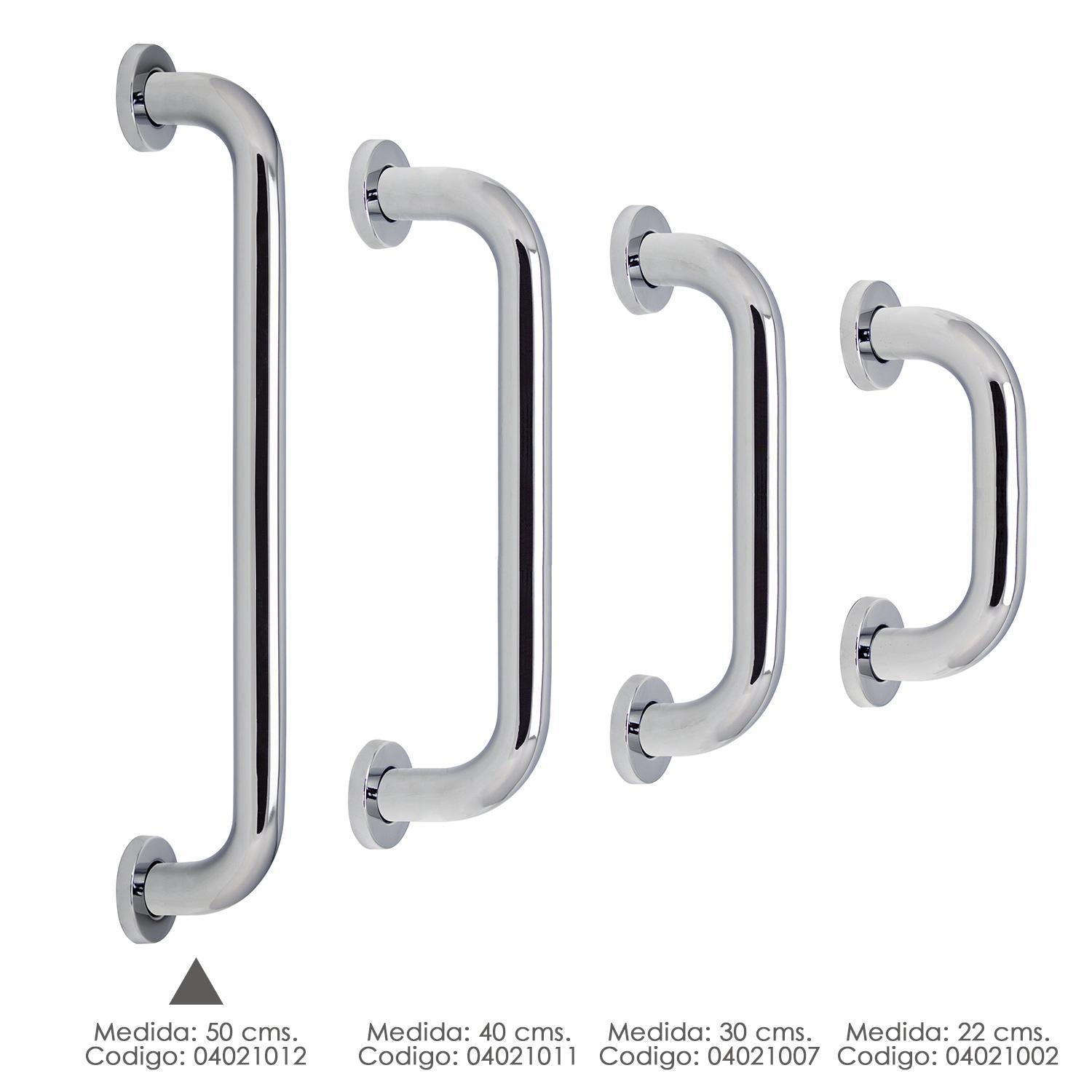 Agarre Ducha Maurer Cromo Brillo Ø 32 Mm. Longitud 50 Cm._2