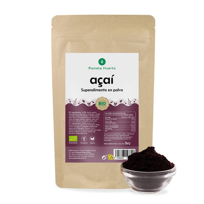 Açaí em pó ECO Planeta Huerto 1 kg