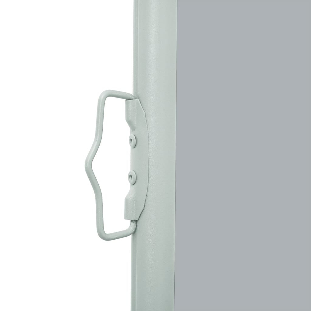 Vidaxl Toldo Lateral Retráctil De Jardín Gris 117x500 Cm_3