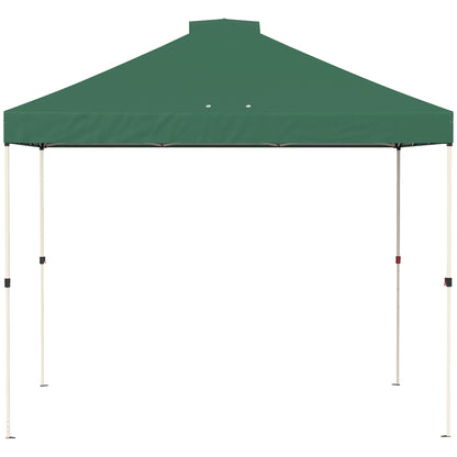 Outsunny Toldo De Pérgola De Recambio 3x3 M Anti-uv50+ Impermeable Verde_4