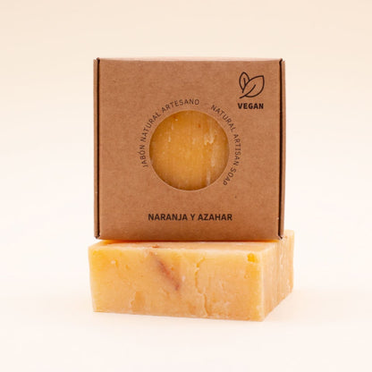 Jabón Natural Artesano de Naranja y Azahar Labnatur 100 g | Ilumina y Revitaliza | Piel Apagada | Vegano_2
