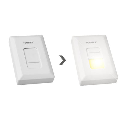 Linterna / Luces Led Para Pared / Armario Tipo Interruptor A Pilas (4 Aaaa)	400 Lumenes (fijación Mediante Pegatina O Iman)