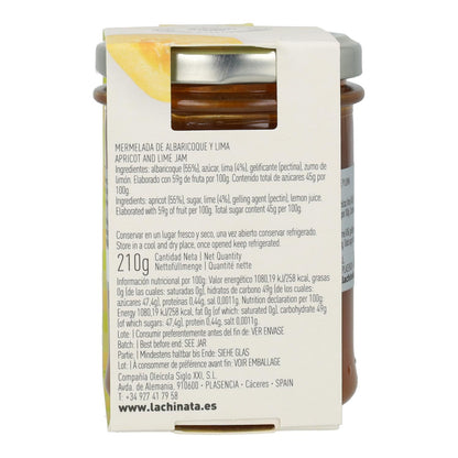 Geleia de Damasco e Lima La Chinata 210 gr