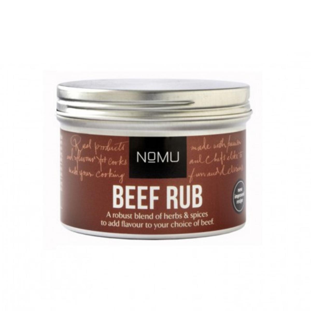 Esfregue carne de vaca, temperos para todas as carnes Nomu 50g