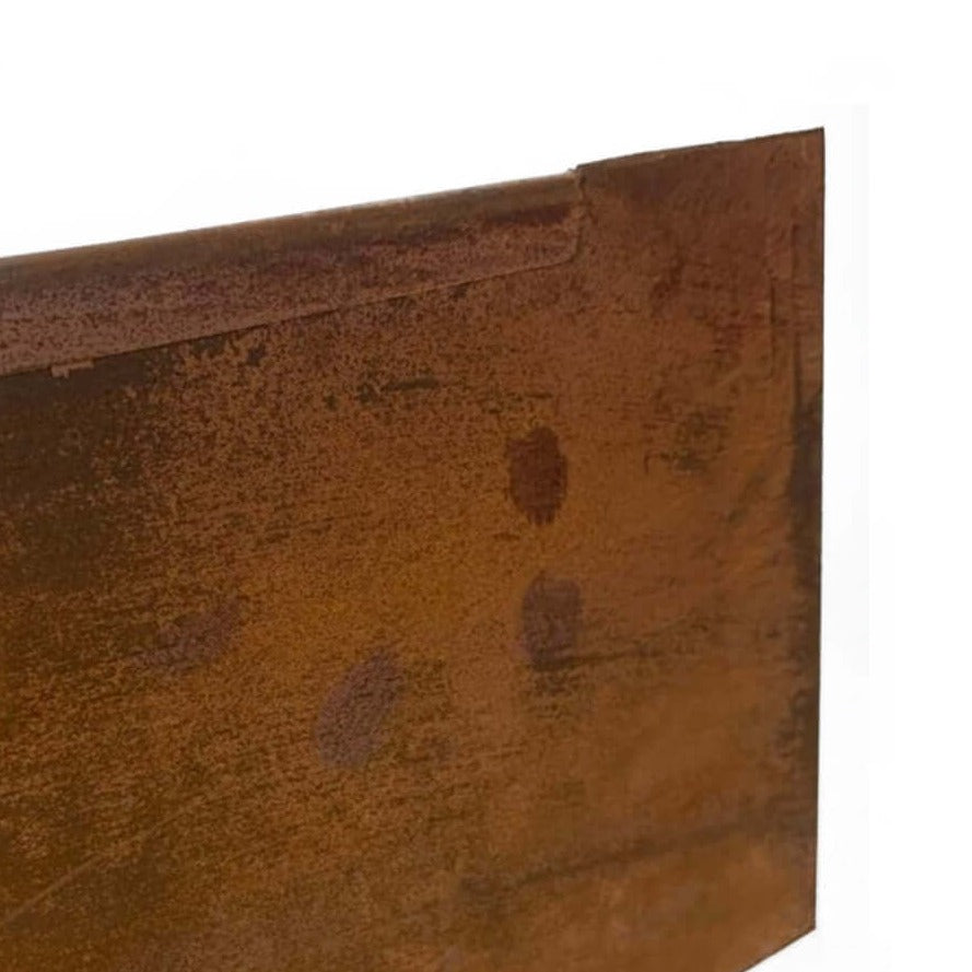 Bordura Circular De Acero Corten / Ø 100 Cm / 15 Cm / Redondeado_0