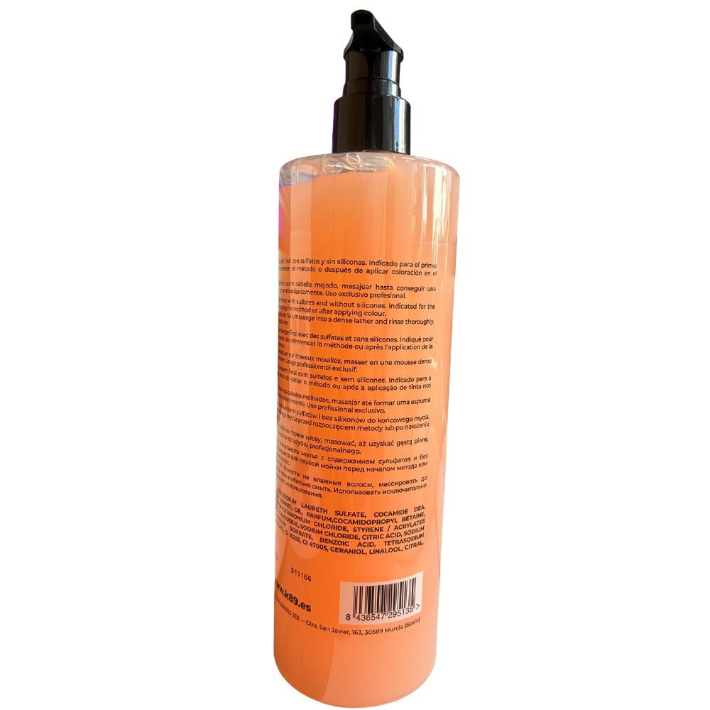 K89 Professional Curly Hair Final Wash-reset Champú 500ml_2