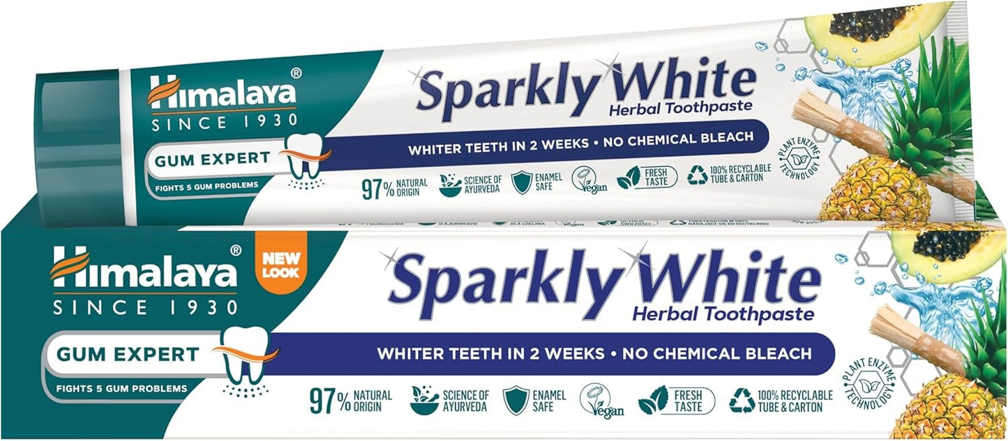 Pasta de dentes branqueadora Himalaya 75 ml