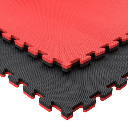 Tatami Puzzle 2cm 100x100cm – Superficie T Negro/rojo_0