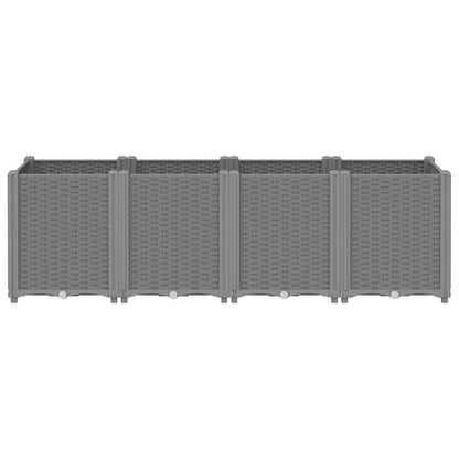 Jardinera Pp Gris Claro 160x40x53 Cm_2