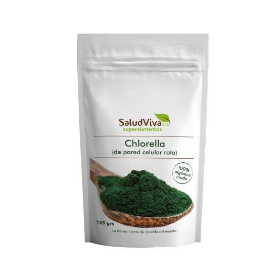 Pó de Algas Chlorella ECO 125 g, Salud Viva